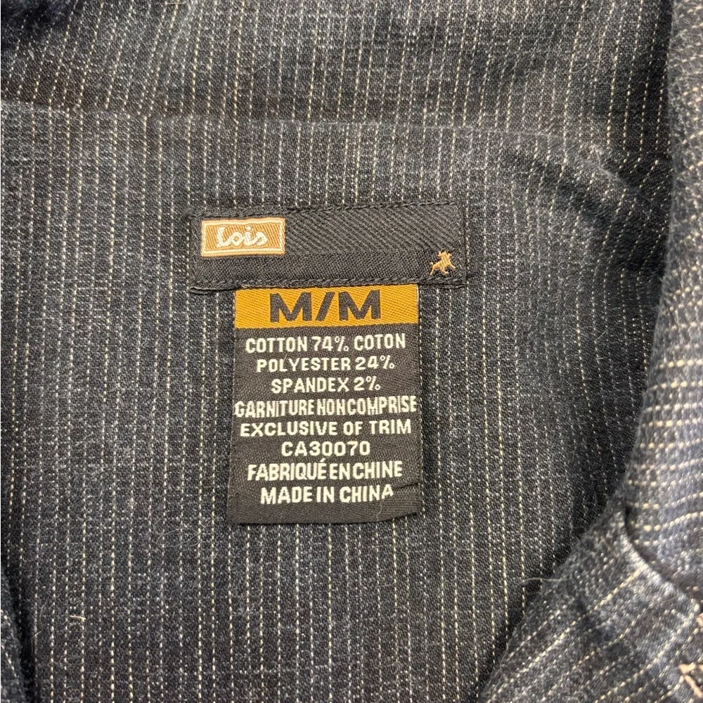 Lois Vintage Black Tailored Fit Jean Jacket - Picture 11 of 12